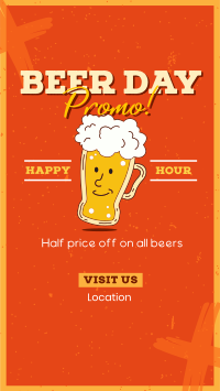 Happy Beer TikTok Video Design