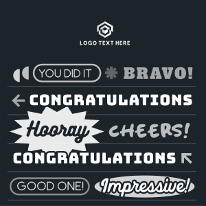Many Congratulations Instagram post Image Preview