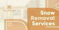 Simple Snow Removal Facebook Ad Design