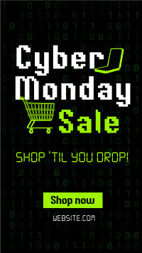 Cyber Monday Sale TikTok Video Design