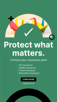 Protect What Matters Facebook Story Design