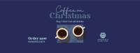 Christmas Coffee Sale Facebook cover Image Preview