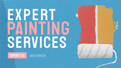 Painting Service Brush Facebook event cover Image Preview