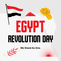 Egyptian Revolution Instagram post Image Preview