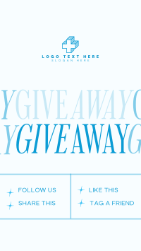 Elegant Minimal Giveaway Instagram Story Design