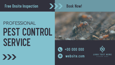 Professional Pest Control Facebook event cover Image Preview