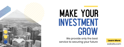 Make Your Investment Grow Facebook cover Image Preview