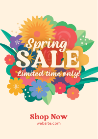 Spring Sale bouquet Flyer Image Preview