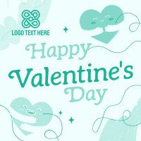 Lovely Valentines Day Instagram post Image Preview