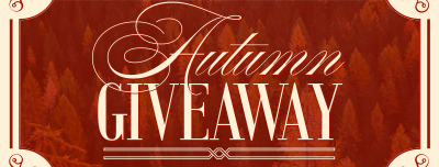 Autumn Giveaway Facebook cover Image Preview