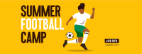 Football Summer Training Facebook Cover Design