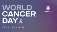 Minimalist World Cancer Day Facebook event cover Image Preview