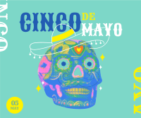 Skull De Mayo Facebook post Image Preview