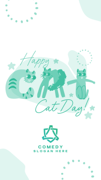 Happy Meow Day Facebook story Image Preview