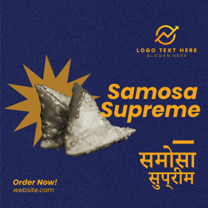 Supreme Samosa Instagram post Image Preview