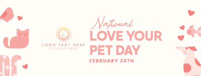 National Love Your Pet Day Facebook cover Image Preview