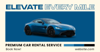 Premium Car Rental Facebook ad Image Preview