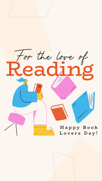 Book Reader Day TikTok video Image Preview