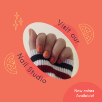 New Nail Polish  Instagram Post Design