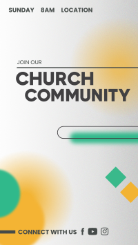 Church Community Facebook Story Design