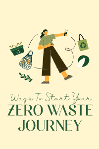 Living Zero Waste Pinterest Pin Image Preview