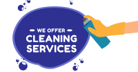 We Offer Cleaning Services Facebook ad Image Preview