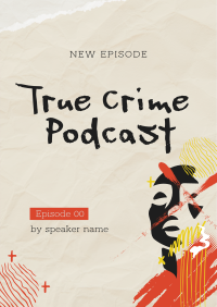 True Crime Podcast Poster Design