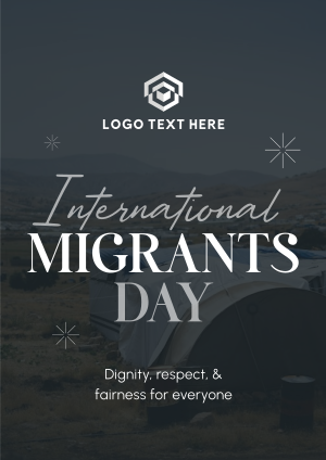 International Migrants Day Flyer Image Preview