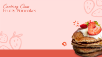 Strawberry Pancakes Zoom Background Image Preview