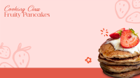 Strawberry Pancakes Zoom background Image Preview