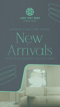 Minimalist Furniture Store Facebook Story Preview