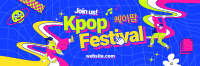 Trendy K-pop Festival Twitter Header Image Preview