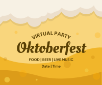 Virtual Oktoberfest Facebook post Image Preview