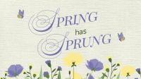 Spring Has Sprung Video Image Preview