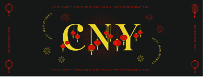 Elegant Chinese New Year Facebook cover Image Preview