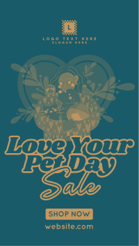 Rustic Love Your Pet Day Instagram reel Image Preview