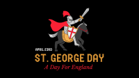 A Day for England Facebook Event Cover Design