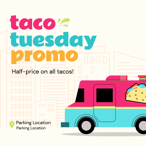 Taco Tuesday Instagram Post Design Image Preview