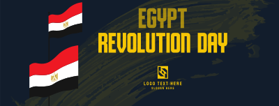 Egyptian Flag Facebook cover Image Preview