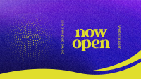 Now Open Facebook Event Cover Image Preview