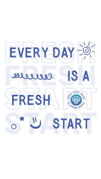 Fresh Start Quote TikTok Video Design