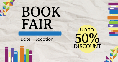 Book Fair Facebook ad Image Preview