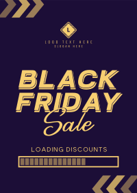 Black Friday Unbeatable Discounts Poster Preview