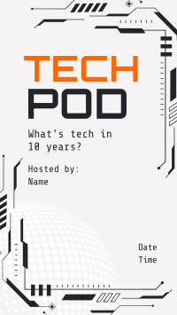 Technology Podcast Session Instagram reel Image Preview