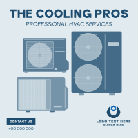 The Cooling Pros Instagram Post Design
