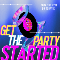Party DJ Booking Instagram Post Design