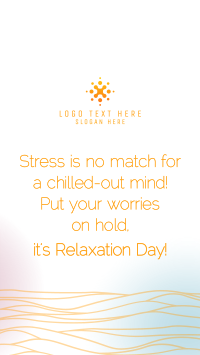 Wavy Relaxation Day Instagram reel Image Preview