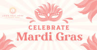 Celebrate Mardi Gras Facebook ad Image Preview