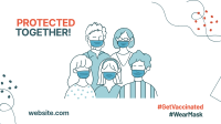 Protected Together Facebook Event Cover Design