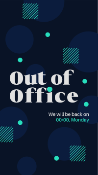 Out of Office Corporate Instagram Story Design